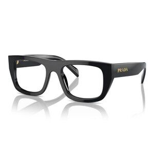 NWT PRADA EYEGLASSES BLACK